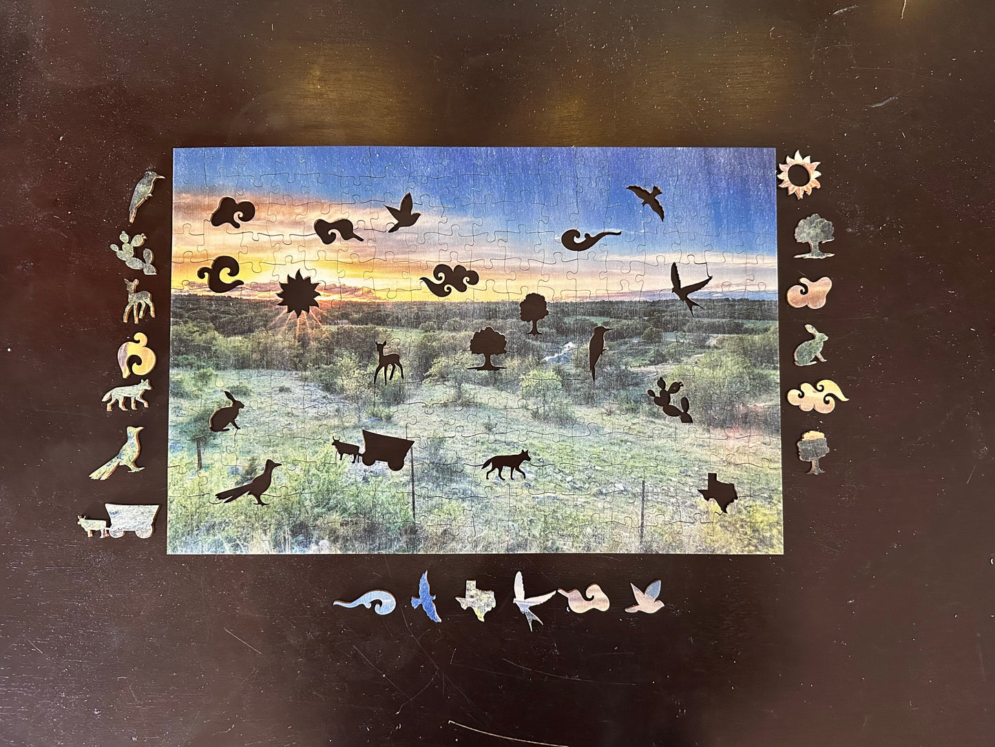 Texas Hill Country Sunset | Landscape Puzzle | 250, 500, 1000 Pieces