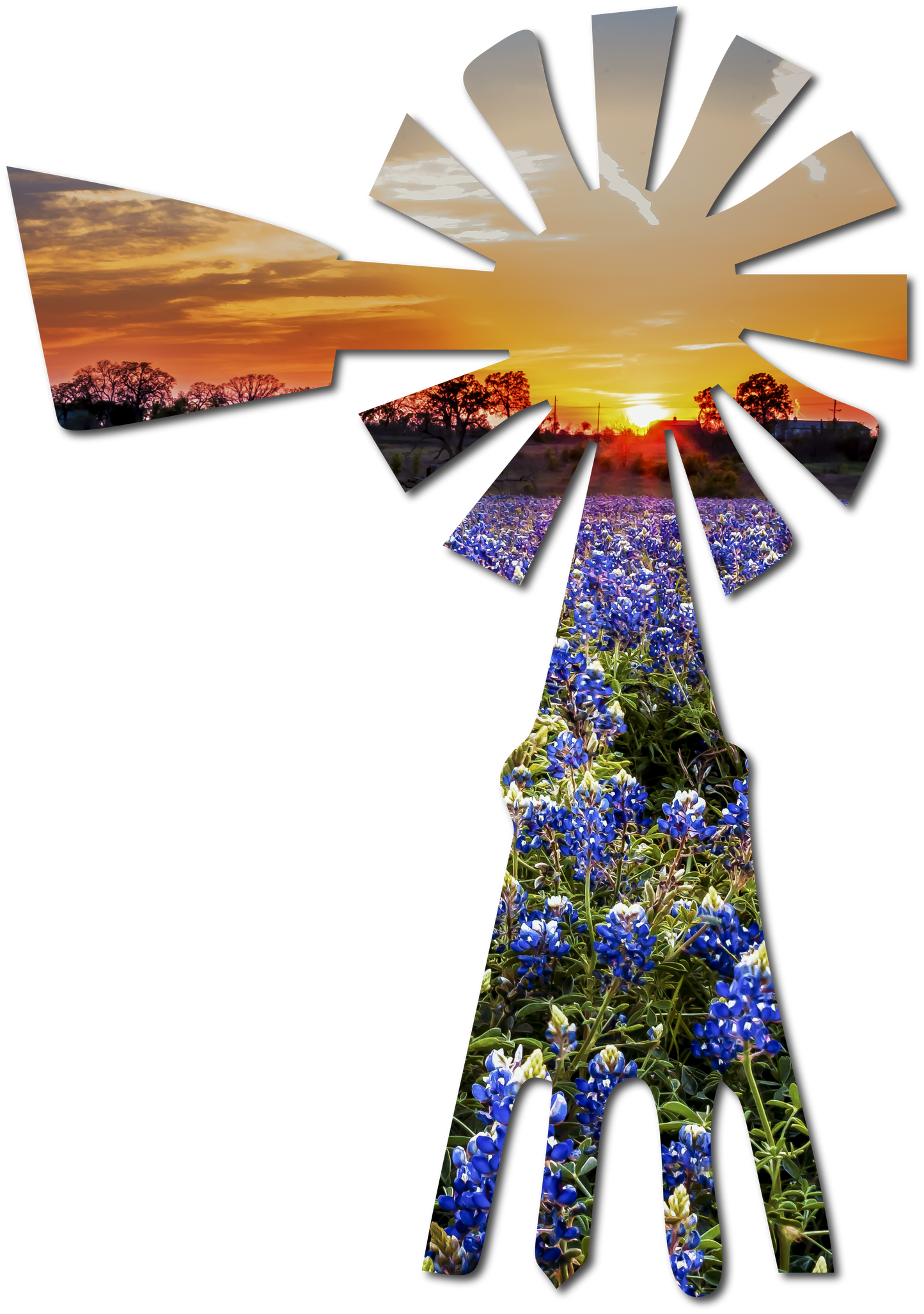 The Homestead Windmill | StoryGarden Silhouette