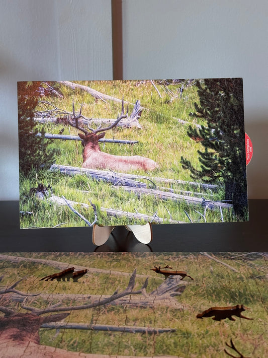 Yellowstone Elk | Yellowstone National Park Puzzle | 250, 500, 1000 Pieces