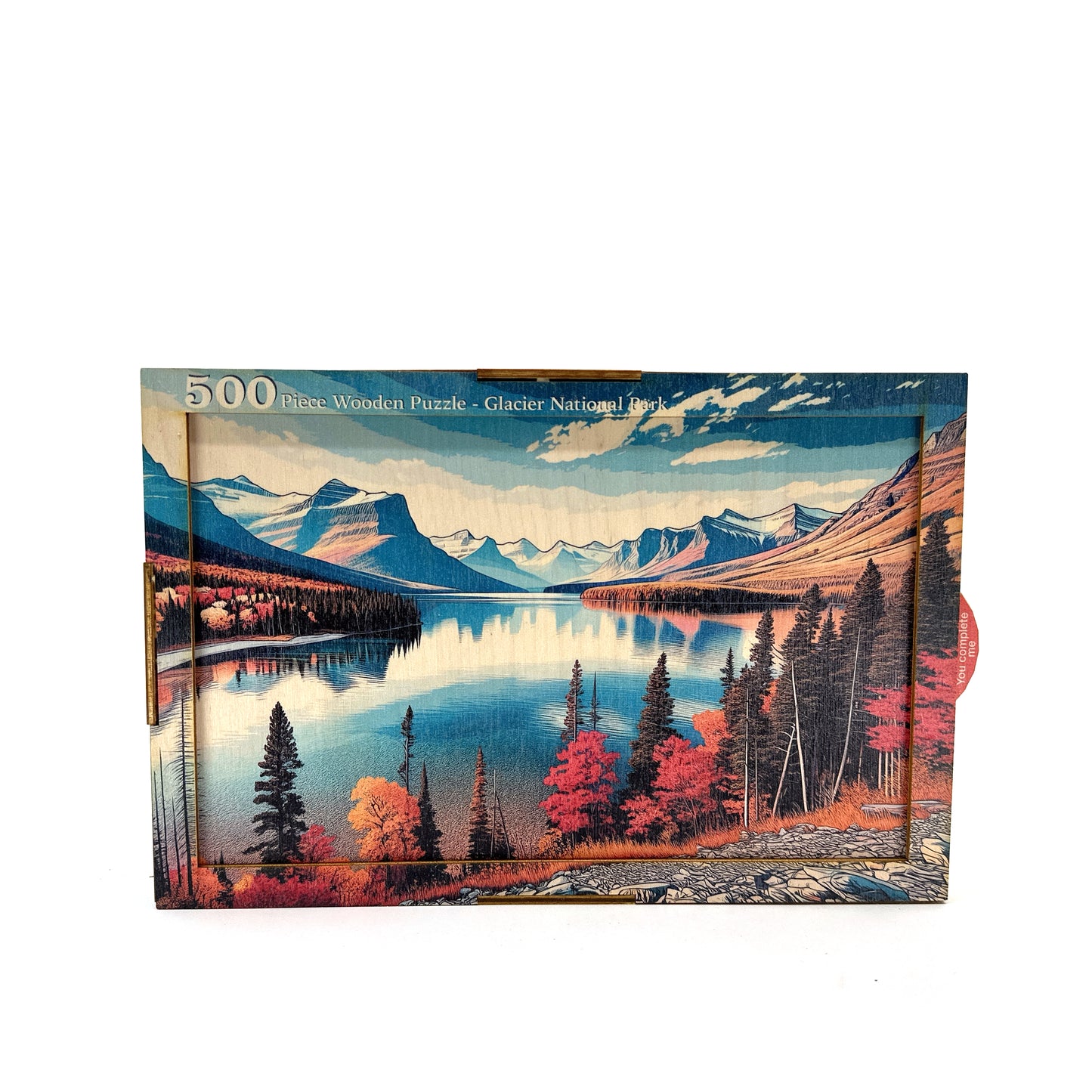 Autumn Serenity: Glacier National Park | National Park Puzzle | 250, 500, 1000 Pieces