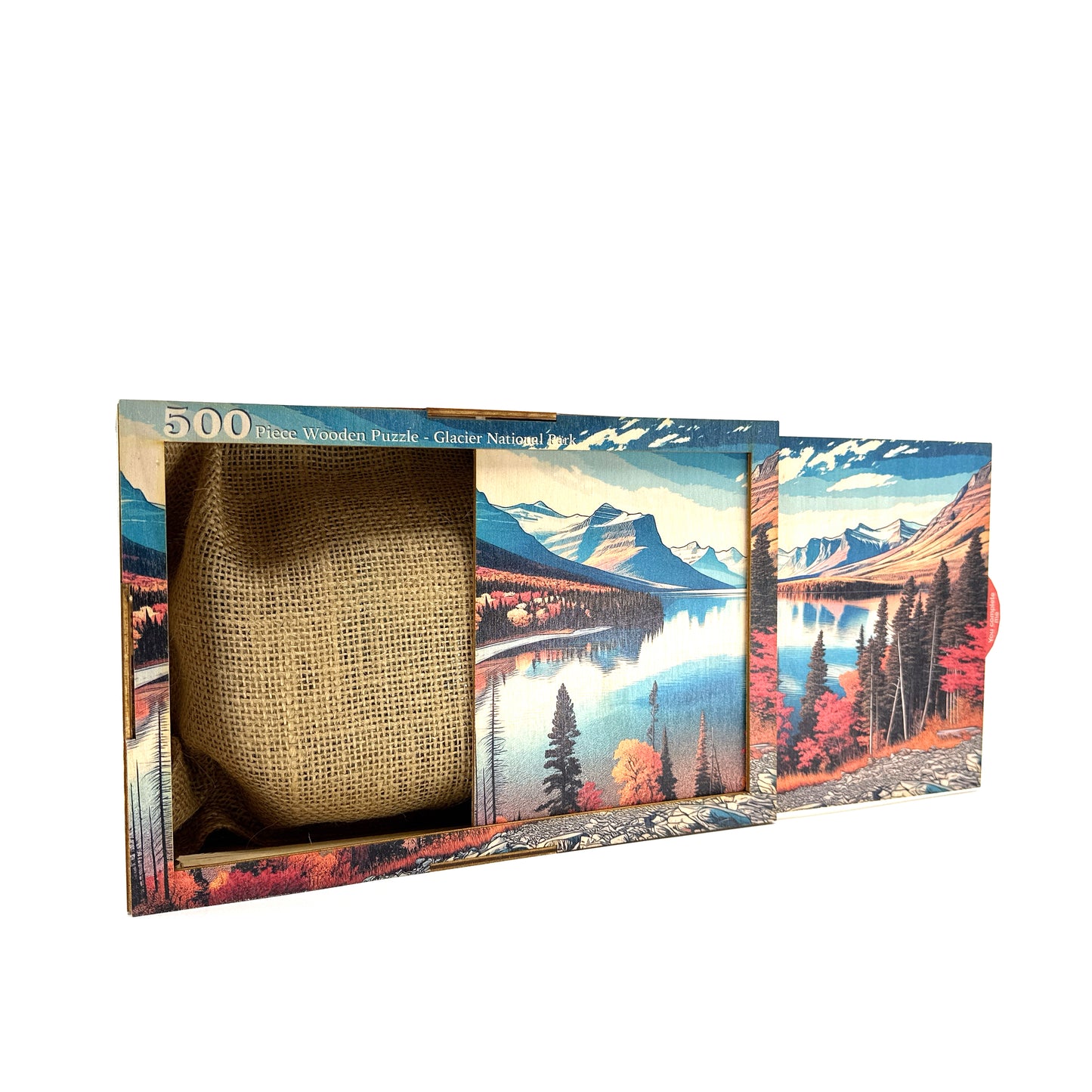 Autumn Serenity: Glacier National Park | National Park Puzzle | 250, 500, 1000 Pieces