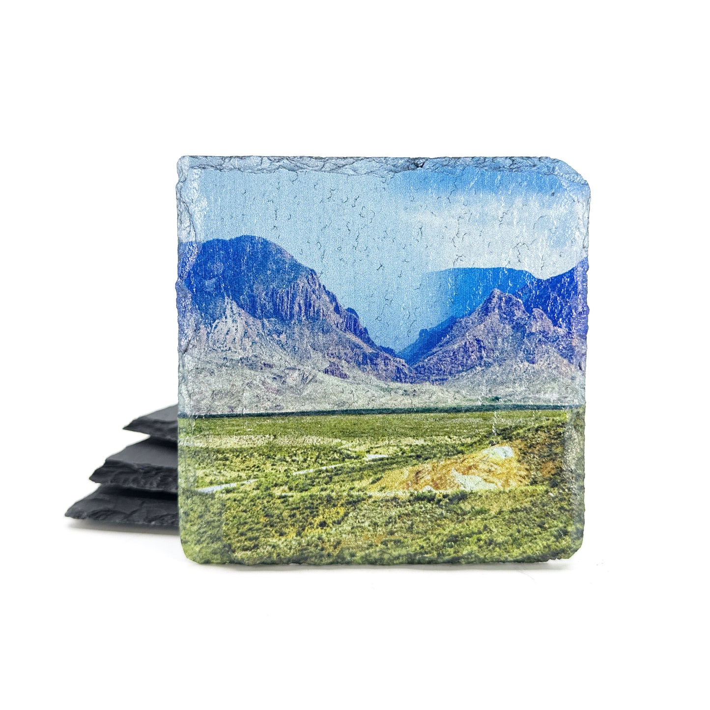 Big Bend Monsoon – Slate Coaster Set (Set of 4)