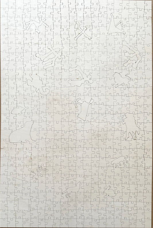 New Mexico Starry Night | Wooden Jigsaw Puzzle | 250, 500, 1000 Pieces