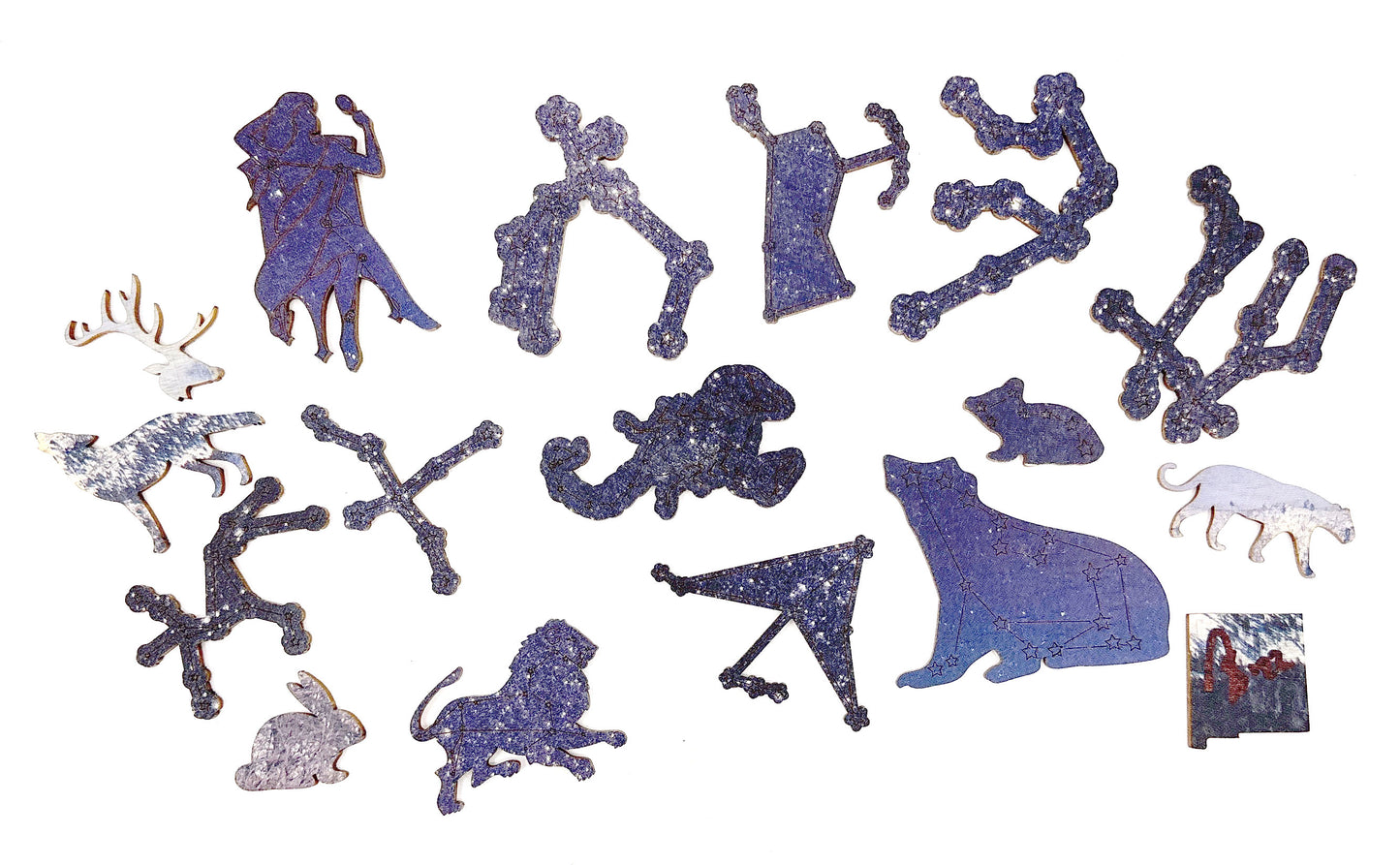 New Mexico Starry Night | Wooden Jigsaw Puzzle | 250, 500, 1000 Pieces
