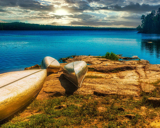 Boundary Waters Canoe Trip | Wooden Minnesota Puzzle | 250, 500, 1000 Pieces