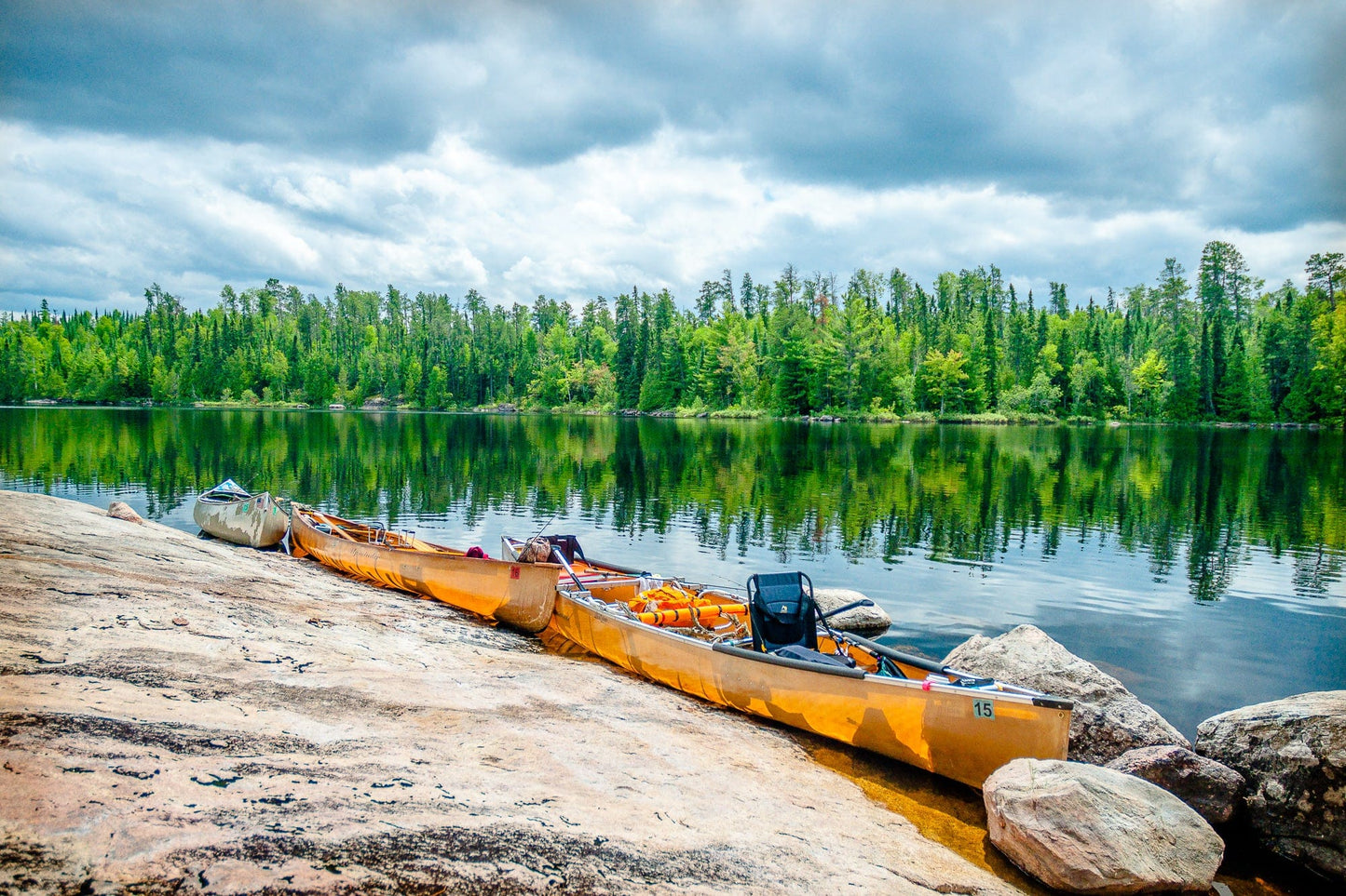 Boundary Waters Voyageurs | Wooden Minnesota Puzzle | 250, 500, 1000 Pieces