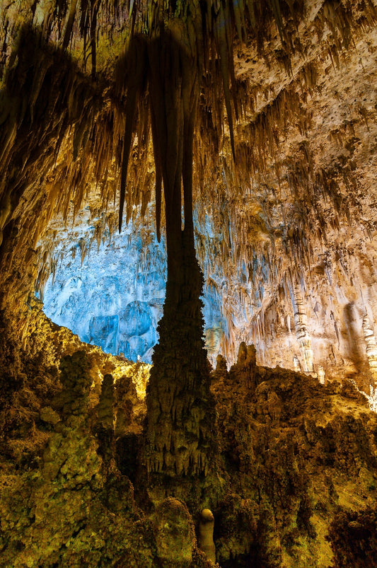 Carlsbad Caverns Column Silhouette | National Parks Puzzle | 250, 500, 1000 Pieces