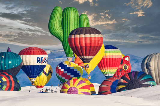 New Mexico Hot Air Balloons | New Mexico Puzzle | 250, 500, 1000 Piece