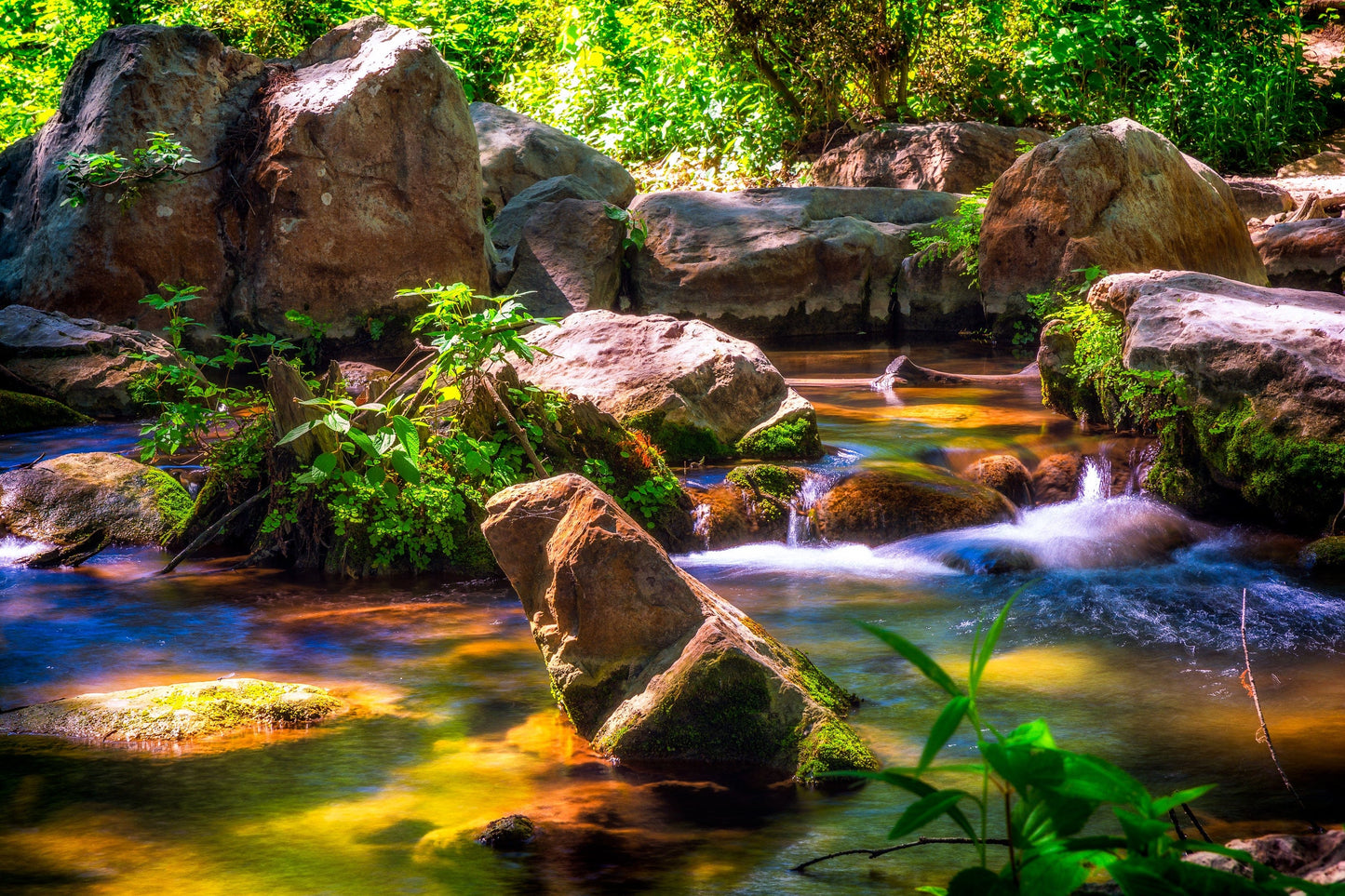 Peaceful at Krause Springs | Texas Puzzle | 250, 500, 1000 Pieces