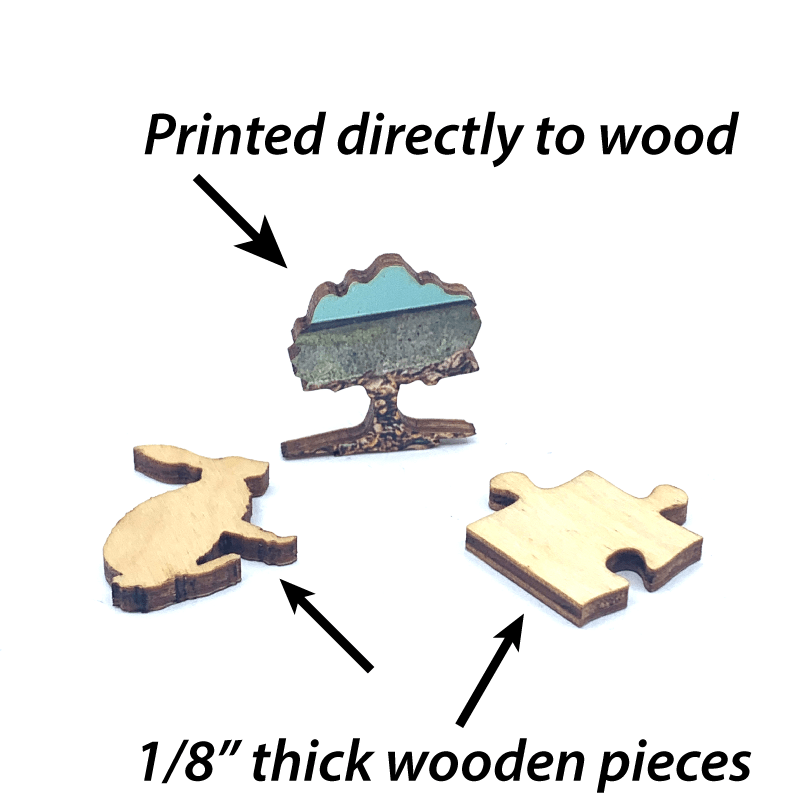 Whitetail Deer and Wildflowers | Wildlife Puzzle | 250, 500, 1000 Pieces