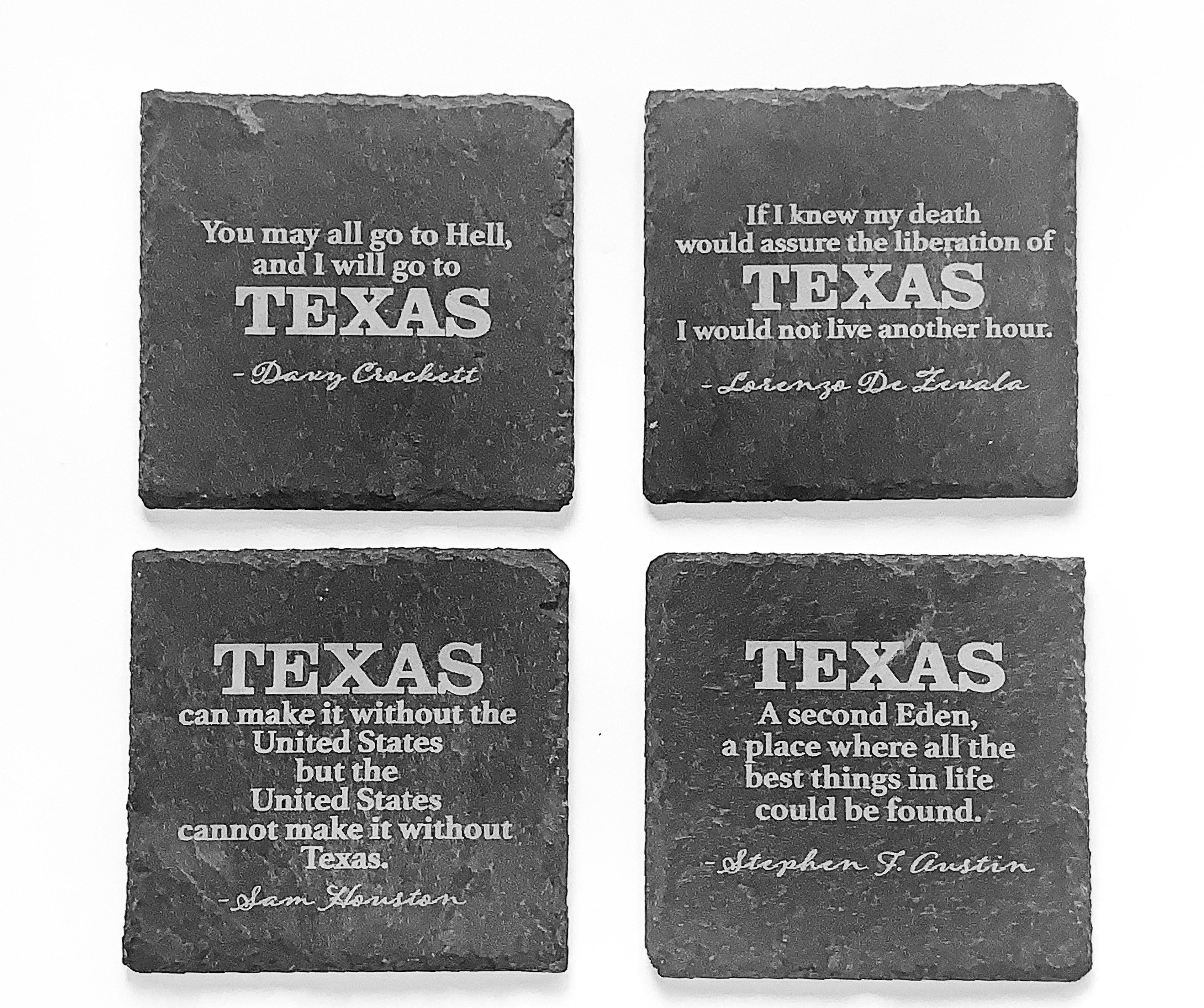 Lids Texas Longhorns Four-Pack Specialty Coaster Set