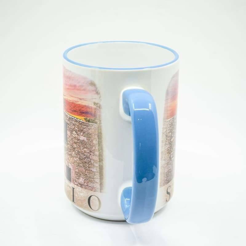 Remember the Alamo, San Antonio Coffee Mug - 15 oz. Ceramic Coffee Cup | Wimberley Puzzle Company