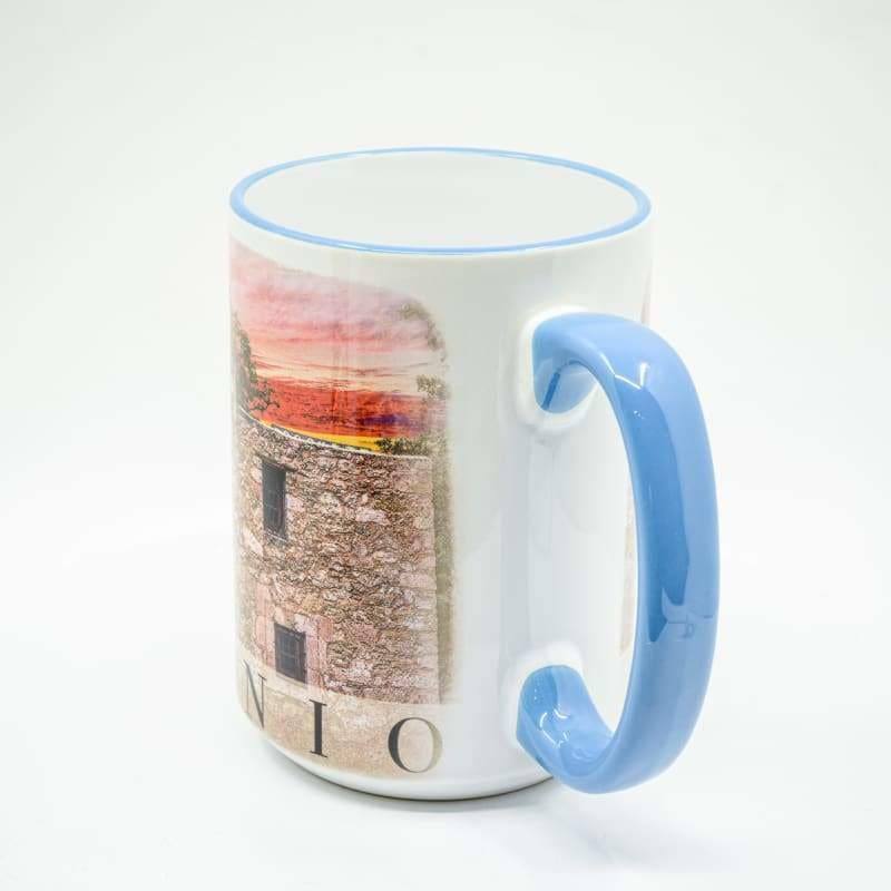 Wimberley Puzzle Company Coffee Mug Remember the Alamo, San Antonio Coffee Mug - 15 oz. Ceramic Coffee Cup