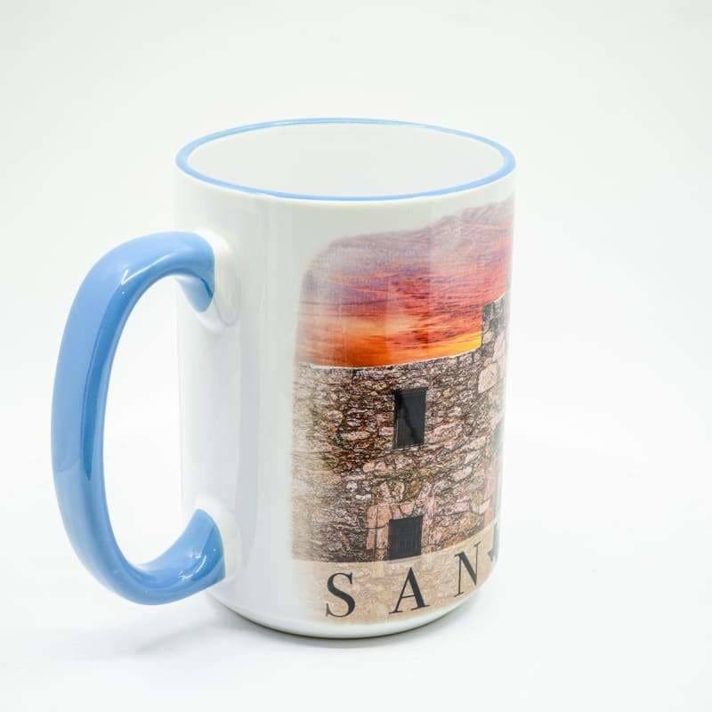 Wimberley Puzzle Company Coffee Mug Remember the Alamo, San Antonio Coffee Mug - 15 oz. Ceramic Coffee Cup