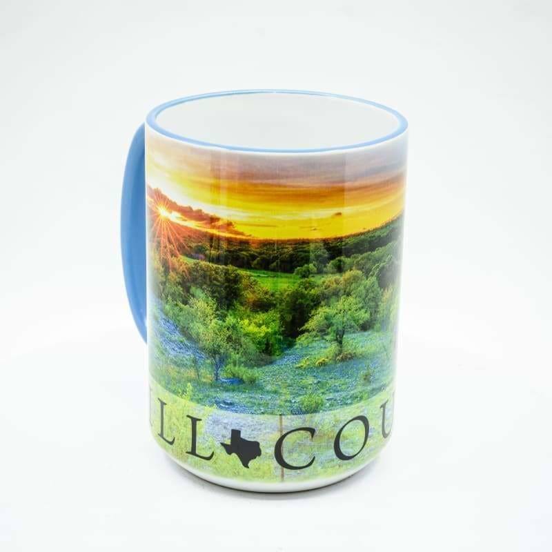 Texas Hill Country Coffee Mug - 15 oz. Ceramic Coffee Cup | Wimberley Puzzle Company