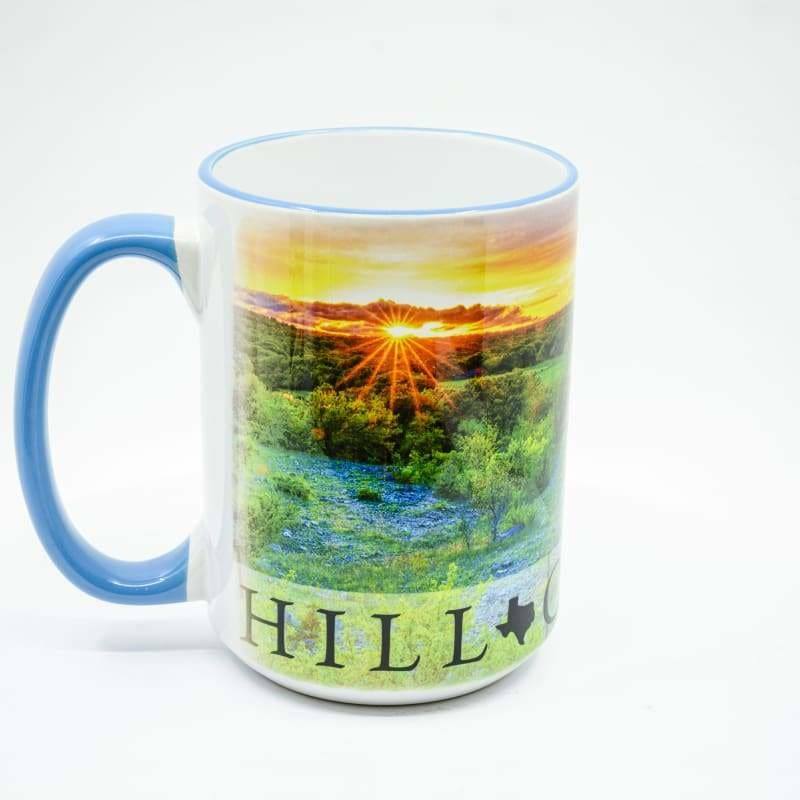 Wimberley Puzzle Company Coffee Mug Texas Hill Country Coffee Mug - 15 oz. Ceramic Coffee Cup
