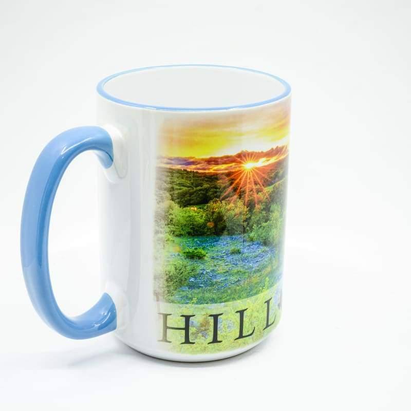 Wimberley Puzzle Company Coffee Mug Texas Hill Country Coffee Mug - 15 oz. Ceramic Coffee Cup