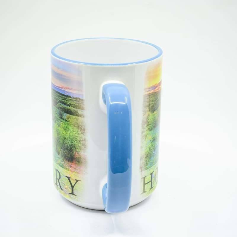 Wimberley Puzzle Company Coffee Mug Texas Hill Country Coffee Mug - 15 oz. Ceramic Coffee Cup