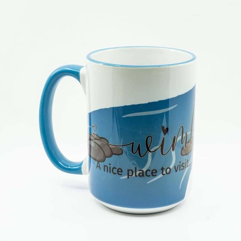 Wimberley Puzzle Company Coffee Mug Wimberley, A Nice Place to Visit