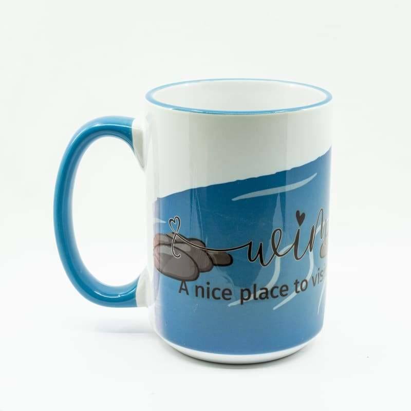 Wimberley Puzzle Company Coffee Mug Wimberley, A Nice Place to Visit