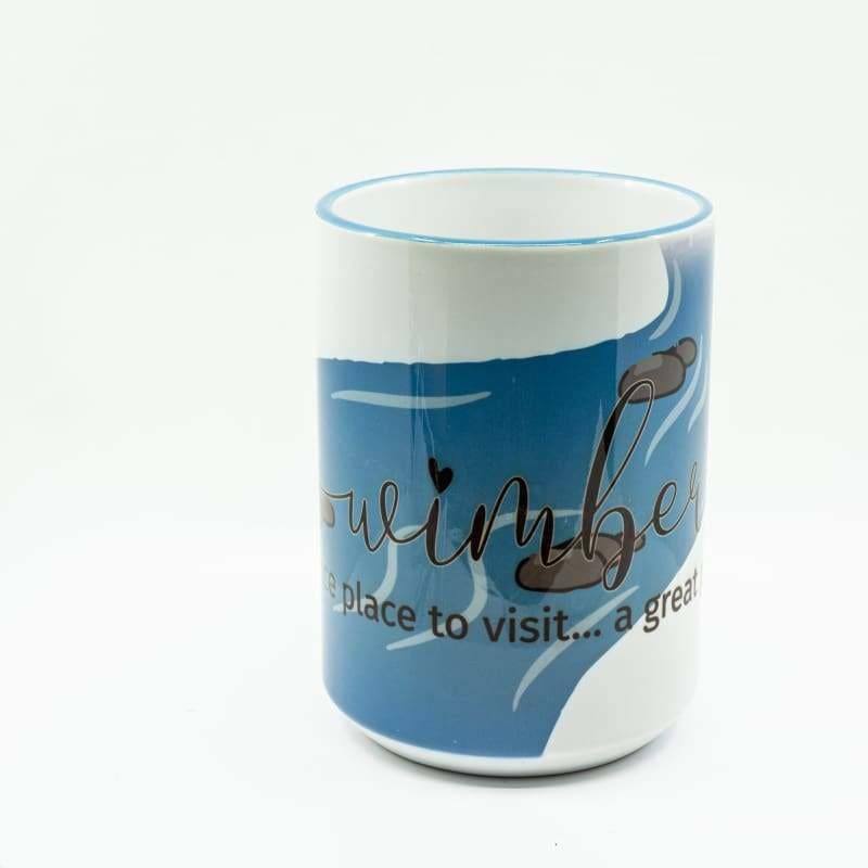 Wimberley Puzzle Company Coffee Mug Wimberley, A Nice Place to Visit