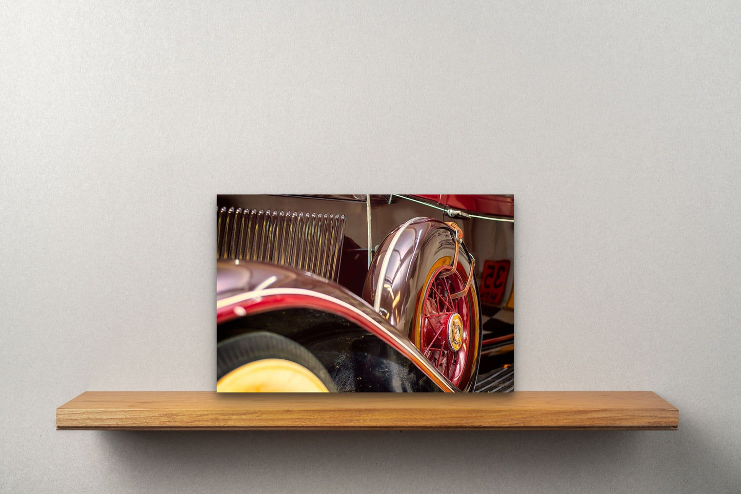 Wimberley Puzzle Company Posters, Prints, & Visual Artwork 10x15" Auburn Straight 8, Route 66 Wooden Art and Postcards