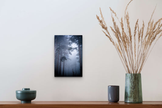 Wimberley Puzzle Company Posters, Prints, & Visual Artwork 10x15" Foggy Forest, Oregon Wood Art and Postcards