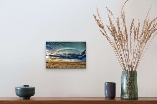 Wimberley Puzzle Company Posters, Prints, & Visual Artwork 10x15" Mesocyclone, New Mexico Storm Chasing Wooden Art and Postcards