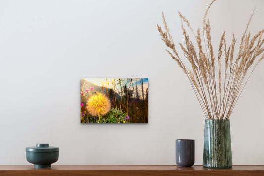 Wimberley Puzzle Company Posters, Prints, & Visual Artwork 10x15" Wildflowers, Glacier National Park, Montana Wooden Art and Postcards