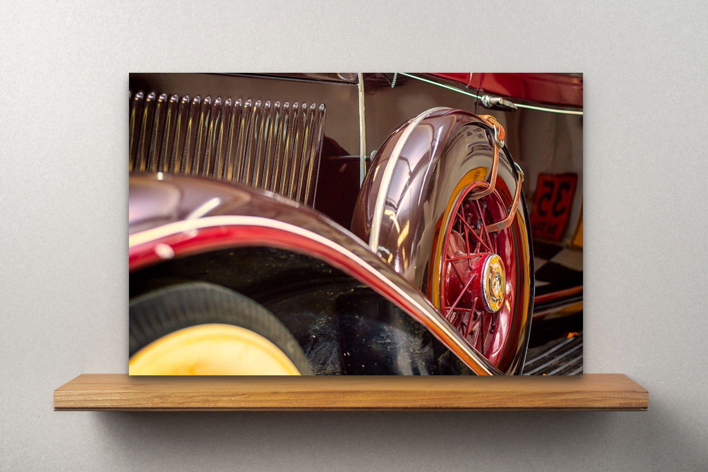 Wimberley Puzzle Company Posters, Prints, & Visual Artwork 16x24" Auburn Straight 8, Route 66 Wooden Art and Postcards