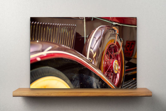 Wimberley Puzzle Company Posters, Prints, & Visual Artwork 16x24" Auburn Straight 8, Route 66 Wooden Art and Postcards