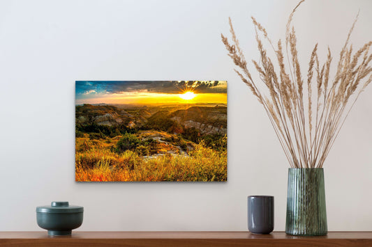 Wimberley Puzzle Company Posters, Prints, & Visual Artwork 16x24" Badlands Canyon, South Dakota, Badlands National Park Wood Art and Postcards