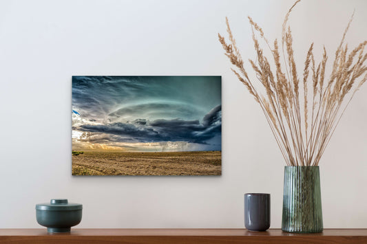 Wimberley Puzzle Company Posters, Prints, & Visual Artwork 16x24" Mesocyclone, New Mexico Storm Chasing Wooden Art and Postcards