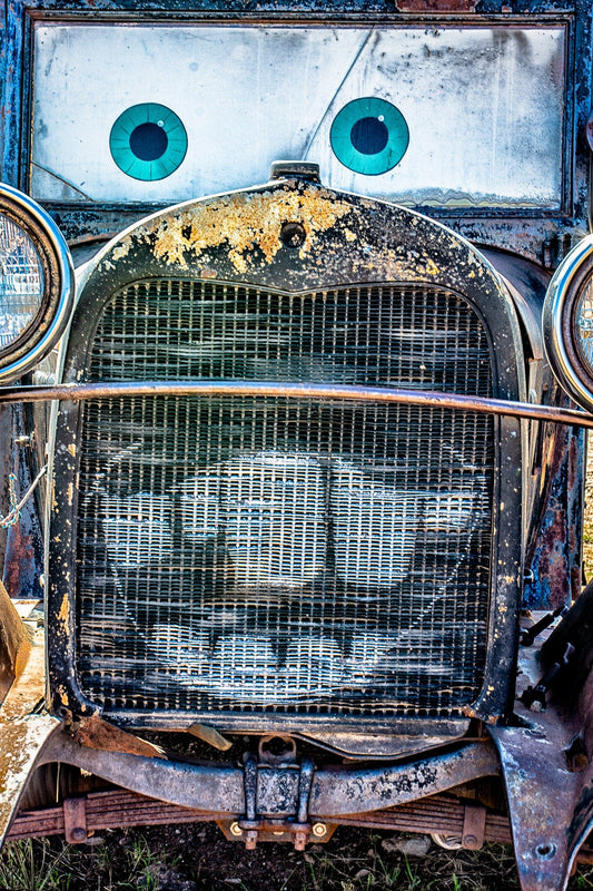 Wimberley Puzzle Company Posters, Prints, & Visual Artwork 1951 Boom Truck, Route 66 Wooden Art and Postcards