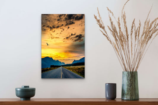 Wimberley Puzzle Company Posters, Prints, & Visual Artwork Going to the Sun Road, Glacier National Park, Montana Wooden Art and Postcards