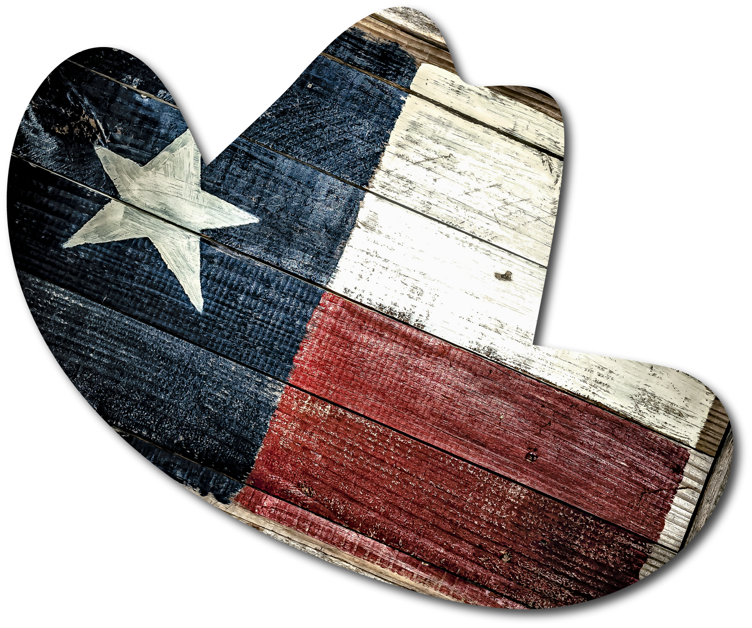 Rustic Texas Flag - StoryGarden Critter Collection
