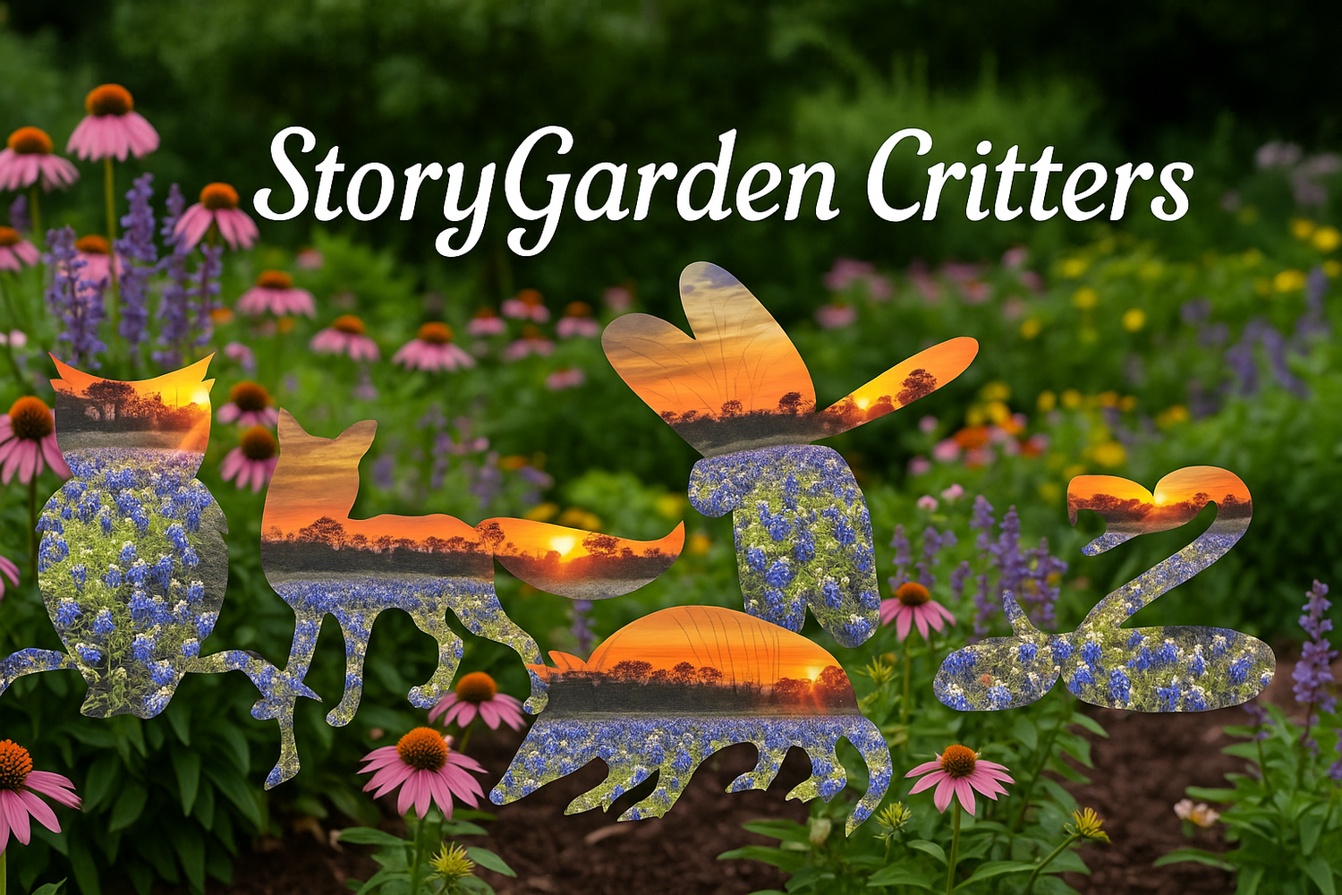 A Bluebonnet Sunset – StoryGarden Critters Collection