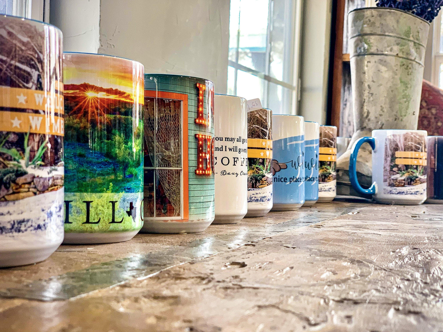 All Coffee Mugs - Wimberley Puzzle Company