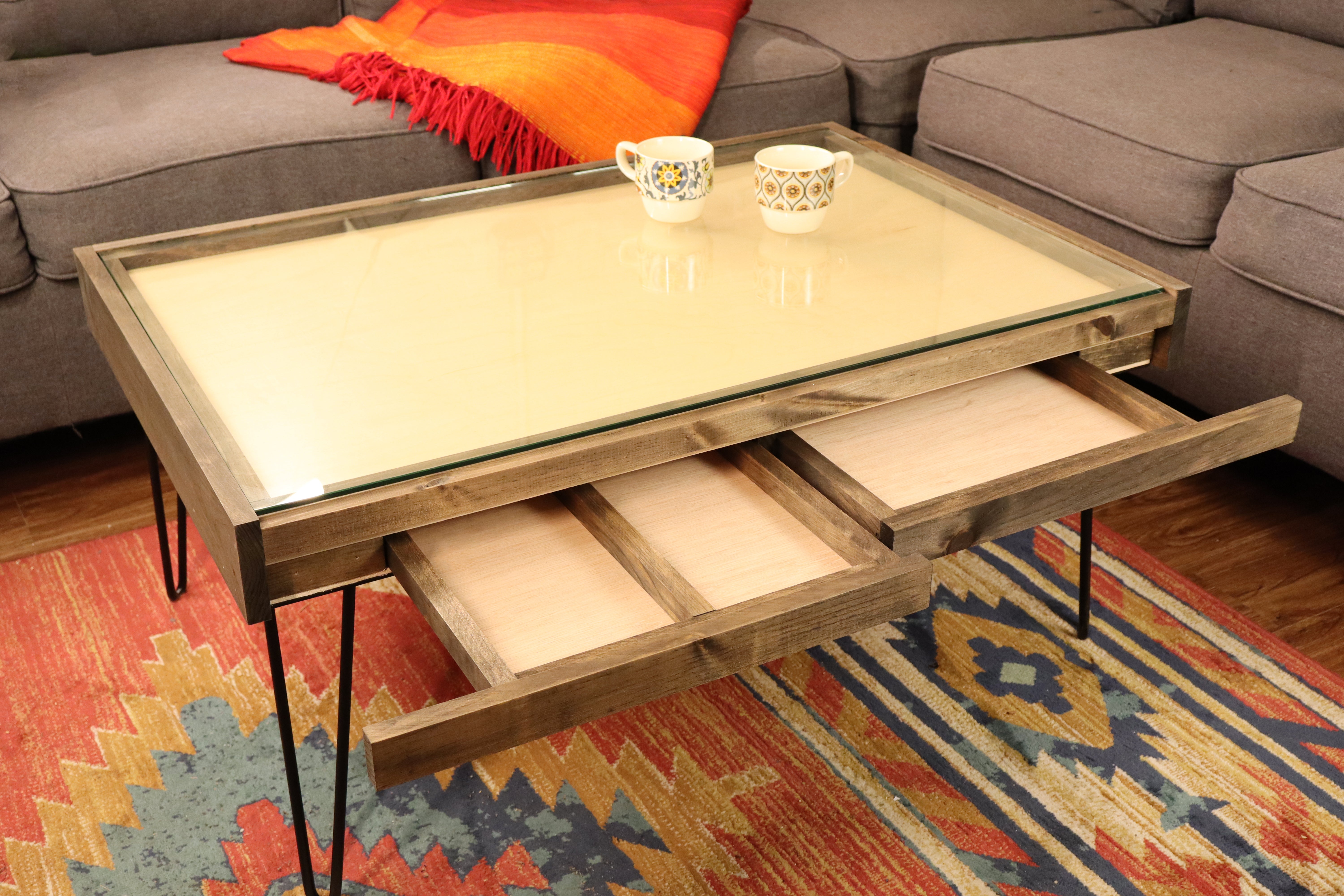 The Puzzle Coffee Table – Wimberley Puzzle Company