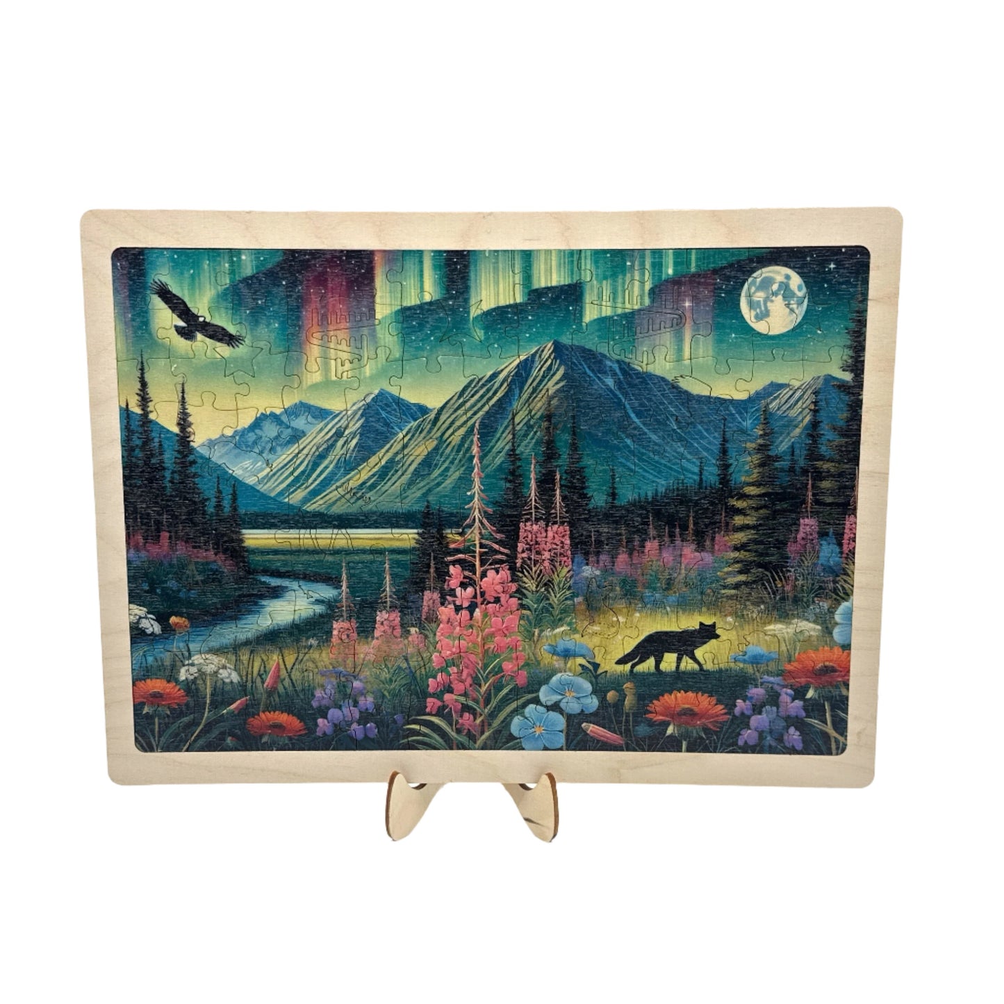 Aurora Wonders | Lake Clark National Park, Alaska | 250, 500, 1000 Pieces