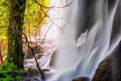 Lower Falls - Gorman Falls | Waterfall Puzzle | 250, 500, 1000 Pieces