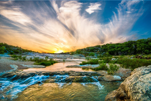 Pedernales Falls | Texas Waterfall Puzzle | 250, 500, 1000 Pieces