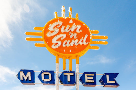 Route 66: Sun 'n Sand Motel | Route 66 Puzzle | 250, 500, 1000 Pieces