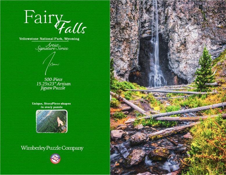 Yellowstone, Fairy Falls | Yellowstone National Park Puzzle | 250, 500, 1000 Pieces