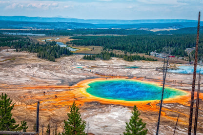 Yellowstone, Grand Prismatic Spring | Yellowstone National Park Puzzle | 250, 500, 1000 Pieces