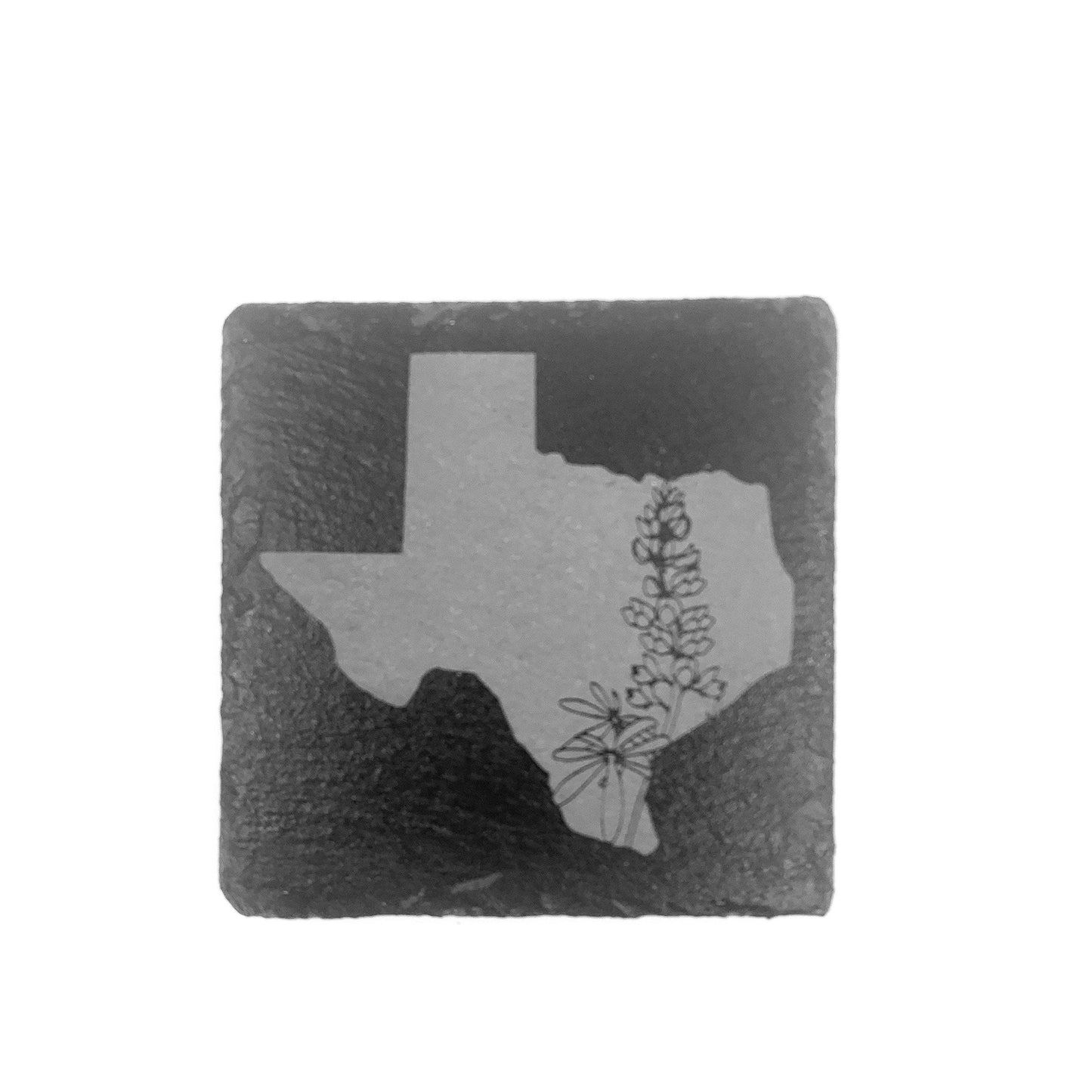 Wimberley Puzzle Company Coasters Texas Wildflowers & Cactus Slate Coasters - Set of 4