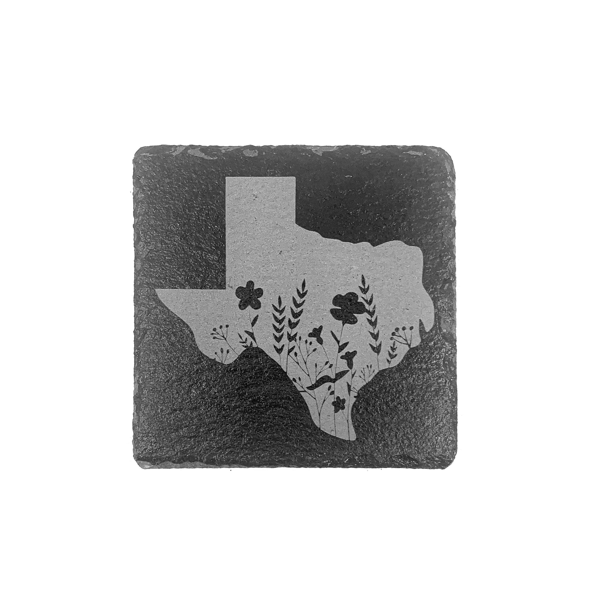Wimberley Puzzle Company Coasters Texas Wildflowers & Cactus Slate Coasters - Set of 4