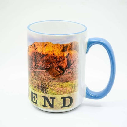 Wimberley Puzzle Company Coffee Mug Big Bend National Park Coffee Mug - 15 oz. Ceramic Coffee Cup