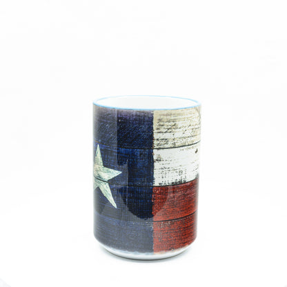 Texas Flag Coffee Mug | Wimberley Puzzle Company
