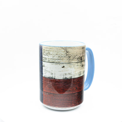 Wimberley Puzzle Company Coffee Mug Texas Flag Coffee Mug